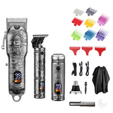 Load image into Gallery viewer, 3 in 1 Professional Hair Clipper Trimmer for Men Hair Cut USB Rechargeable