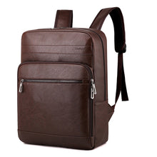 Load image into Gallery viewer, Multifunctional Men's High-quality PU Leather Laptop Backpack