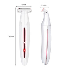 Load image into Gallery viewer, USB Male Female Pubic Shaving Hair Trimmer Electric Razor