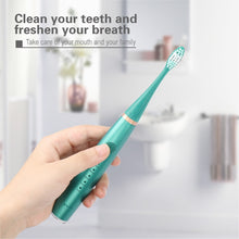 Load image into Gallery viewer, Smart Sonic Dental Scaler Electric Toothbrushes USB Rechargable Adults Toothbrush Dental Calculus Remover Tips Tooth Brush Heads