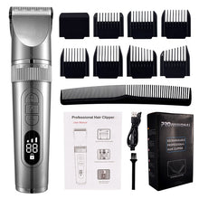 Load image into Gallery viewer, Full Body Washable USB Hair Clipper Ceramic Professional