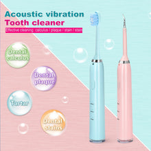 Load image into Gallery viewer, Newest 6in1 Electric Toothbrush Tooth Cleaner USB Rechargeable 3 Modes Sonic Dental Scaler High-frequency to Remove Tartar Stain