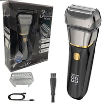 Load image into Gallery viewer, Powerful Electric Shaver For Men Wet Dry Facial Electric Razor