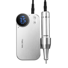Load image into Gallery viewer, 35000RPM Portable Electric Nail Drill Manicure Machine Acrylic Gel Polish Nails Sander Rechargeable Nail Polishing Tools Speed