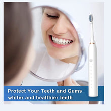 Load image into Gallery viewer, Ultrasonic Electric Toothbrush Rechargeable USB for Adults 6 Modes