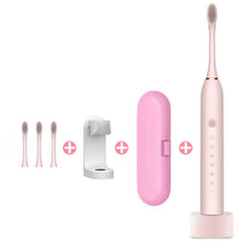 Load image into Gallery viewer, Newest Ultrasonic Electric Toothbrush Rechargeable USB with Base