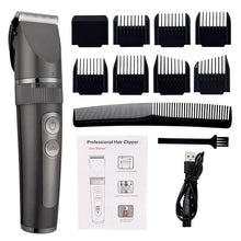 Load image into Gallery viewer, USB Hair Clipper For Men Rechargeable Electric Razor