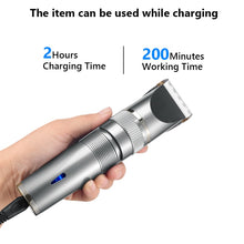 Load image into Gallery viewer, Professional Hair Trimmer Digital USB Rechargeable For Men