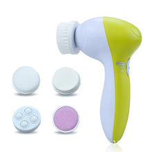 Load image into Gallery viewer, 5 In 1 Face Cleansing Brush Facial Brush Electric Wash Face Machine