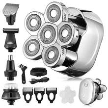 Load image into Gallery viewer, New LCD Display Wet Dry Men Electric Shaver Hair Trimmer