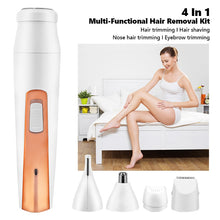 Load image into Gallery viewer, Electric Eyebrow Trimmer USB Rechargeable 4 In 1 Clipper