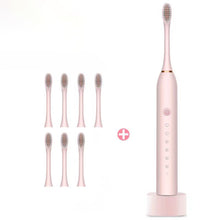 Load image into Gallery viewer, Newest Ultrasonic Electric Toothbrush Rechargeable USB with Base