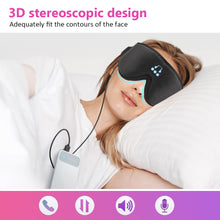 Load image into Gallery viewer, Bluetooth Sleeping Headphones Eye Mask Sleep Headphones