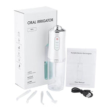 Load image into Gallery viewer, Oral Irrigator Portable Dental Water Jet Flosser USB Charging