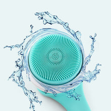 Load image into Gallery viewer, Electric Bath Brush Shower Cleaning Body Massage Brush Multifunctional Spinning Spa Brush Waterproof Long Handle Back Rubbing