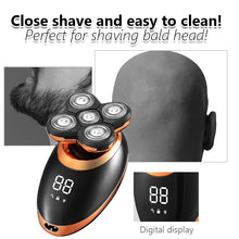 Load image into Gallery viewer, IPX7 Waterproof Electric Shaver Razor for Men Hair Trimmer
