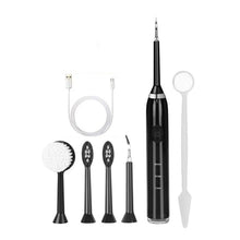 Load image into Gallery viewer, Newest 6in1 Electric Toothbrush Tooth Cleaner USB Rechargeable 3 Modes Sonic Dental Scaler High-frequency to Remove Tartar Stain