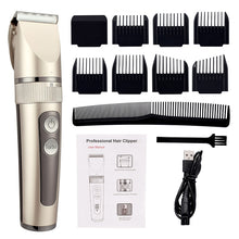 Load image into Gallery viewer, USB Hair Clipper For Men Rechargeable Electric Razor