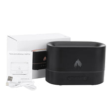 Load image into Gallery viewer, Double Color Flame Diffuser Essential Oils Fragrance Aroma Air Humidifier and Scent Diffuser Electric Smell for Home Distributor