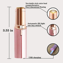 Load image into Gallery viewer, Lady Epilator Face Hair Removal Lipstick Shaver Electric for Eyebrow Full Body Trimmer Women's Painless Hair Remover Mini Shaver