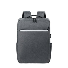 Load image into Gallery viewer, Simple Business Style Men's Backpacks for 15.6 Inches
