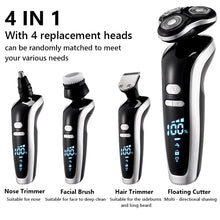 Load image into Gallery viewer, New Electric Shaver For Men 4D Electric Beard Trimmer USB