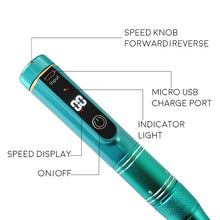 Load image into Gallery viewer, 35000RPM Rechargeable Nail Drill Machine Cordless Manicure Drill Nail Cuticle E-File Nail Professional Nail Drill Machine