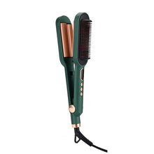 Load image into Gallery viewer, Professional 2 in1 Hair Straightener Brush Hair Styling Tools