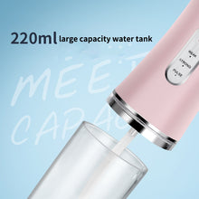 Load image into Gallery viewer, Oral Irrigator Portable Dental Water Jet Flosser USB Charging
