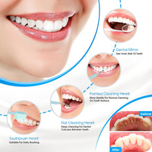 Load image into Gallery viewer, Fashion Electric Toothbrush Rechargeable Sonic Dental Scaler 5 Modes Oral Teeth Tartar Remover Tooth Brush Whitening Waterproof