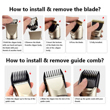 Load image into Gallery viewer, Full Body Washable Electric Hair Clipper Ceramic Professional
