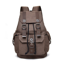 Load image into Gallery viewer, School Hiking Canvas Travel Outdoor Sports Backpack for Men