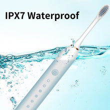 Load image into Gallery viewer, Ultrasonic Electric Toothbrush Rechargeable USB for Adults 6 Modes