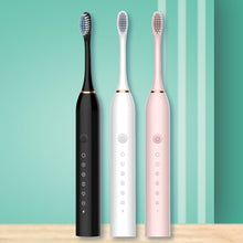 Load image into Gallery viewer, Ultrasonic Electric Toothbrush Rechargeable USB for Adults 6 Modes
