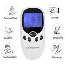 Load image into Gallery viewer, Low Frequency Eletric EMS Compex Muscle Massage Stimulator Tens Machine Electrodes Pressotherapy Pad Massager For Full Body
