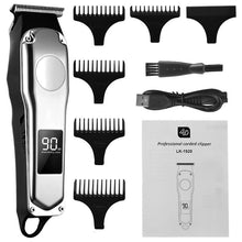 Load image into Gallery viewer, Professional Hair Clipper Rechargeable Electric Barber Cutting Machine