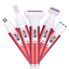 Load image into Gallery viewer, 5 in 1 Women Epilator Female Eyebrow Trimmer Lady Shaver