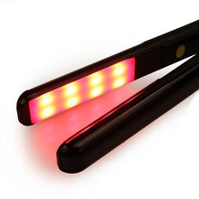 Load image into Gallery viewer, Hair Straightener Infrared and Ultrasonic Profession Cold Hair Care Iron