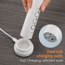 Load image into Gallery viewer, Milk Frother Electric Milk Foamer Coffee Mixer Blender USB Rechargable Maker Mini Blender 3 Heads Kitchen Foam Machine Blower