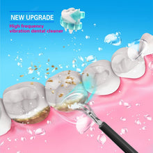 Load image into Gallery viewer, Newest 6in1 Electric Toothbrush Tooth Cleaner USB Rechargeable 3 Modes Sonic Dental Scaler High-frequency to Remove Tartar Stain