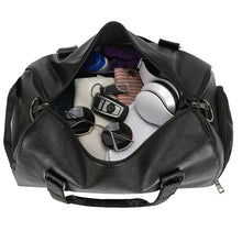 Load image into Gallery viewer, Large Capacity Retro PU Leather Dry Wet Travel Duffel Bag