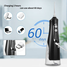 Load image into Gallery viewer, Newest Portable Oral Irrigator USB Charging Electric Water Flosser