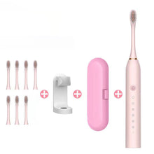Load image into Gallery viewer, Ultrasonic Electric Toothbrush Rechargeable USB for Adults 6 Modes