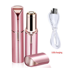 Load image into Gallery viewer, Lady Epilator Face Hair Removal Lipstick Shaver Electric for Eyebrow Full Body Trimmer Women's Painless Hair Remover Mini Shaver