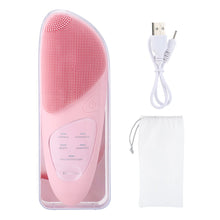 Load image into Gallery viewer, 5 In 1 Face Massager Silicone Facial Cleanser Face Brush