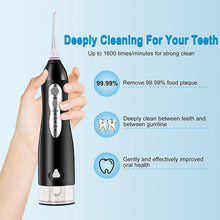 Load image into Gallery viewer, 220ML Oral Irrigator Portable Dental Water Flosser USB Rechargeable