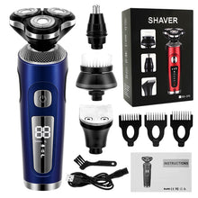 Load image into Gallery viewer, Multi-function Electric Shaver Electric Razor USB