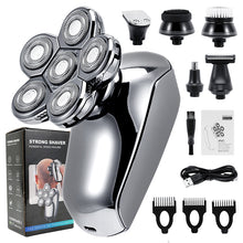 Load image into Gallery viewer, Rechargeable Powerful Beard Hair Electric Shaver For Men
