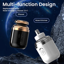 Load image into Gallery viewer, Mini Electric Razor Shave Portable Electric Shaver Pocket Size Portable Outdoor Smart Battery Tool Mini Beard Razor For Men
