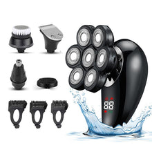 Load image into Gallery viewer, Men’s Electric Razor Cordless Beard Clipper Bald Head Shaver Sideburn Beard Trimmer Face Hair Shaving Machine Wet/Dry Use